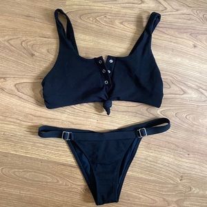 Black Women's Bikini Set